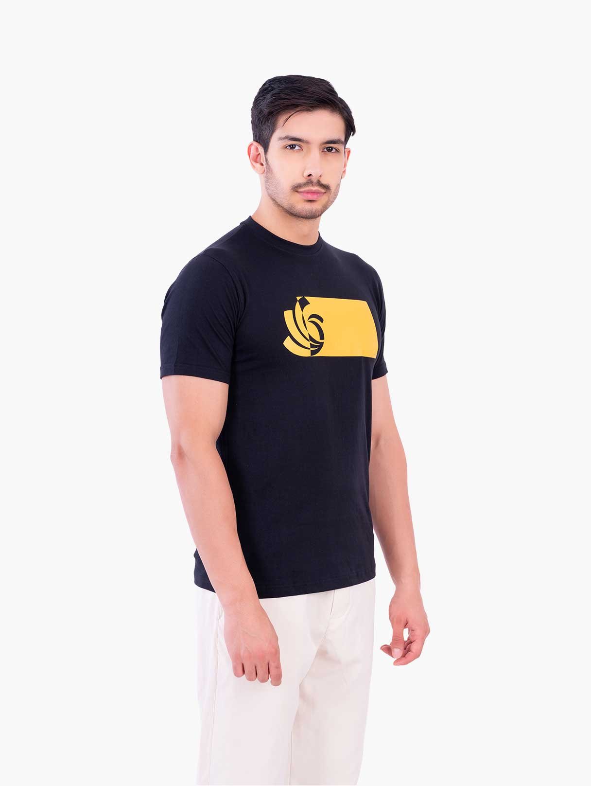 Zyenaa-Black-Mens-Round-Neck-TShirt-ZNA0205BK-3